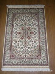 HAND MADE SILK CARPET PERSIAN DESIGN