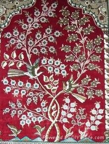 Hand made pure silk carpet 2