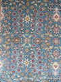 Hand made pure silk carpet Turkey Hereke design 3