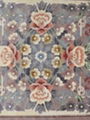 Hand knotted silk carpet  3