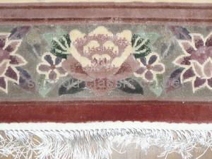 Hand knotted silk carpet  5