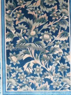 Hand made silk carpet 2