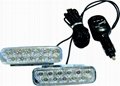 sound sensor light for car/auto sound control music light/ music lamp  2