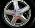 wheel nuts protective LED light as car accessories