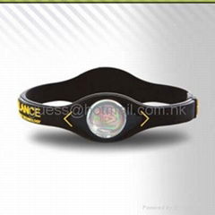 power balance clear wristband