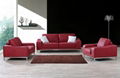 1+2+3seat  Leather Sofa