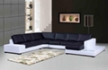 leather corner sofa f049 2