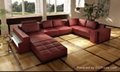 leather corner sofa JX139 2