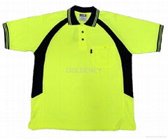 3-BUTTON POLO SAFETY WEAR