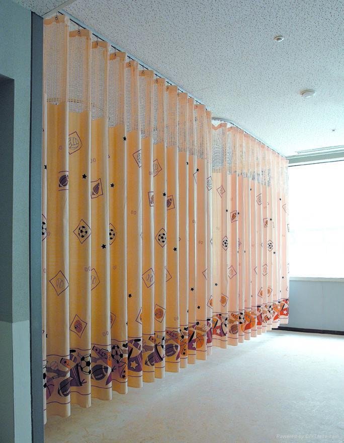 Hospital Flame Retardant Cubicle Curtain 1