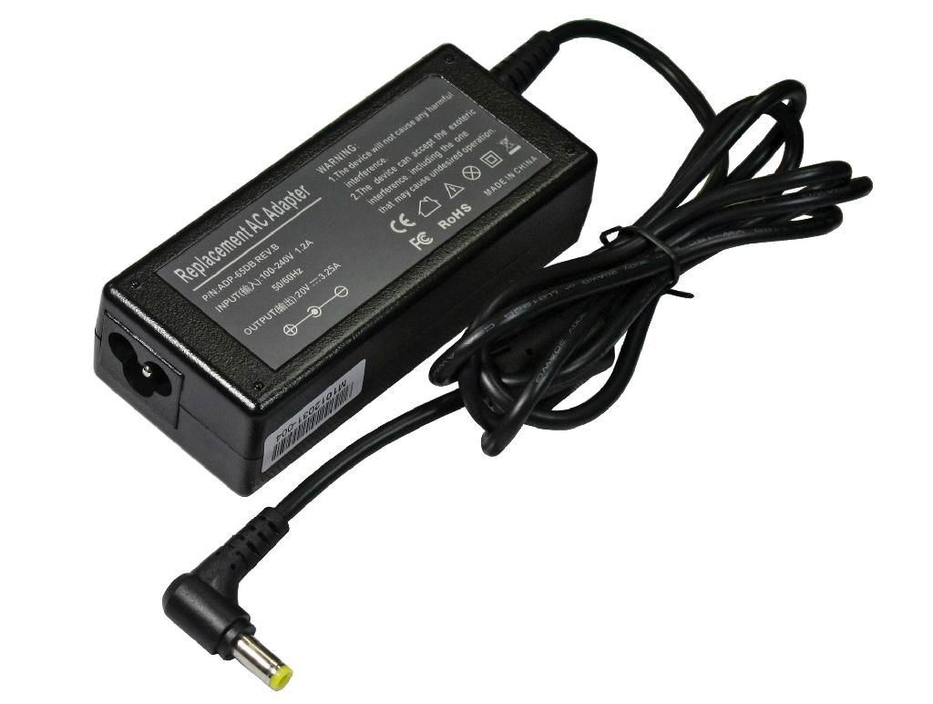 laptop adapter ,laptop charger for LS 20V 3.25A 5.5*2.5