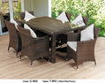 Rattan Dining Chair-(C-902 chair,T-802