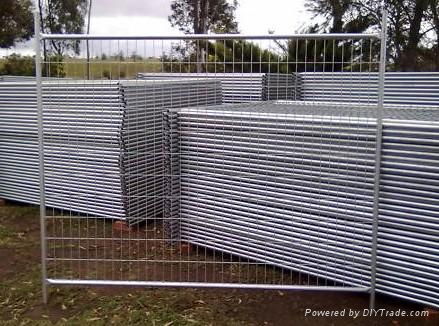 building site temporary fence