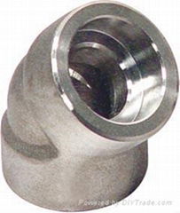 stainless steel socket/threaded elbow