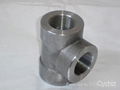 stainless steel socket/threaded tee 1