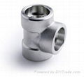 stainless steel socket/threaded tee 3