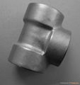 stainless steel socket/threaded tee 4