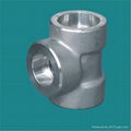 stainless steel socket/threaded tee 5