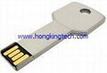 metallic key usb metal key shape usb flash memory 
