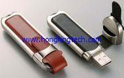 leather usb flash drive