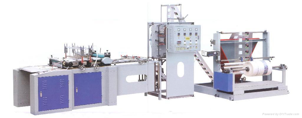 Scald zipper bag making machine 