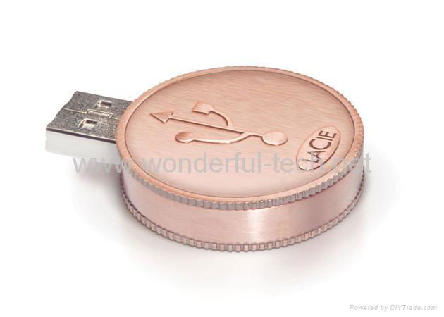 Coin USB Flash Drives 2