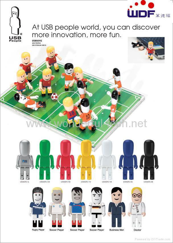 World Cup Soccer Player USB drives 5