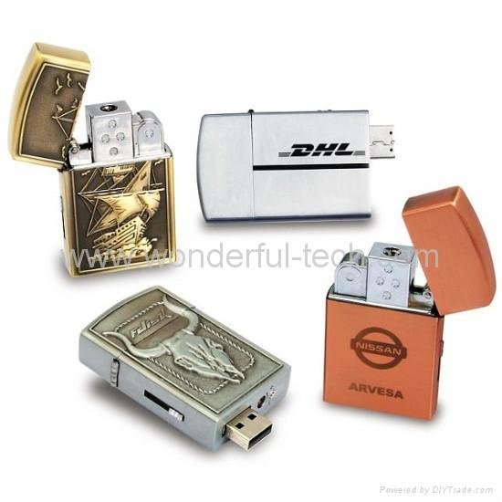 Cigarette Lighter USB Disk