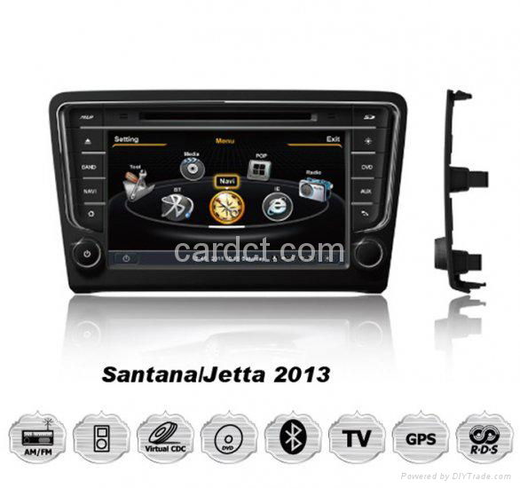 VW Santana 2013 2014 Car DVD Player GPS Radio BT 3G Wifi SWC 7" Touchscreen