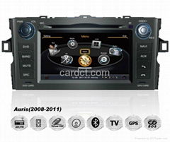 Toyota Auris Car DVD Player GPS Radio BT 3G Wifi SWC 7" Touchscreen