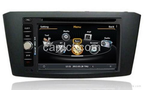 Toyota Avensis Car DVD Player GPS Radio BT 3G Wifi SWC 7" Touchscreen