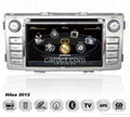 Toyota Hilux 2012 2013 Car DVD Player GPS Radio BT 3G Wifi SWC 7" Touchscreen 1