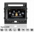 Toyota Land Cruisser Car DVD Player GPS