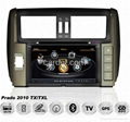 Toyota Prado 2010 Car DVD Player GPS Radio BT 3G Wifi SWC 7" Touchscreen