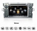 Toyota Verso Car DVD Player GPS Radio BT