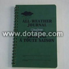 All weather notepad