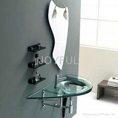 glass wash basin