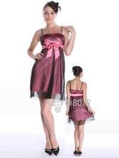 Prom Dress with Satin Bow