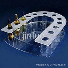 acrylic wine holder