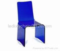 Acrylic leisure chair