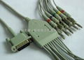 One-Piece Series EKG Cable With Leads 2