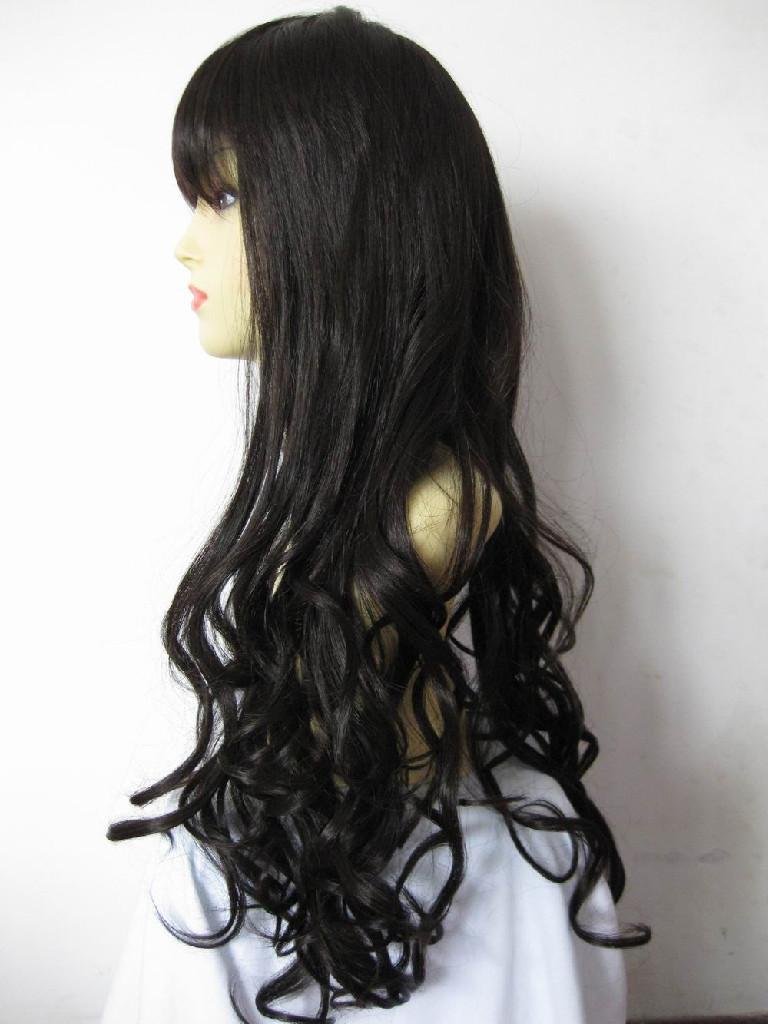 Machine Made Synthetic Wig 2