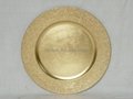 Gold Leaf Charger Plate 1