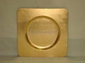 Gold Leaf Charger Plate