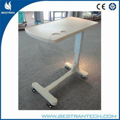 Height Adjustable ABS Over Bed Table 