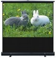 floor pull up projection screen 2