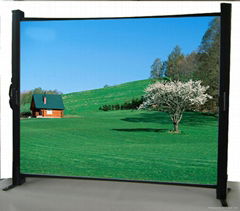 table projection screen