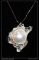 freshwater pearl pendant