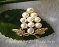 pearl brooch