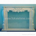 Marble fireplace 2